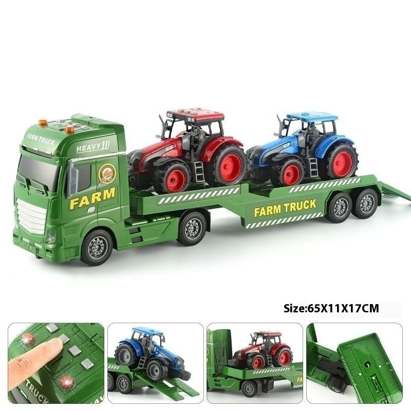 Oversized Military Vehicle Children's Toy Vehicle Tank Transport Vehicle Engineering Vehicle