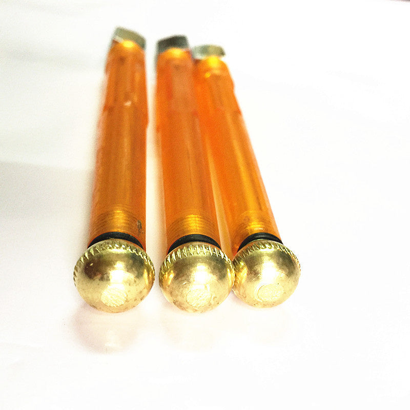 Cutting ceramic tiles with glass tools