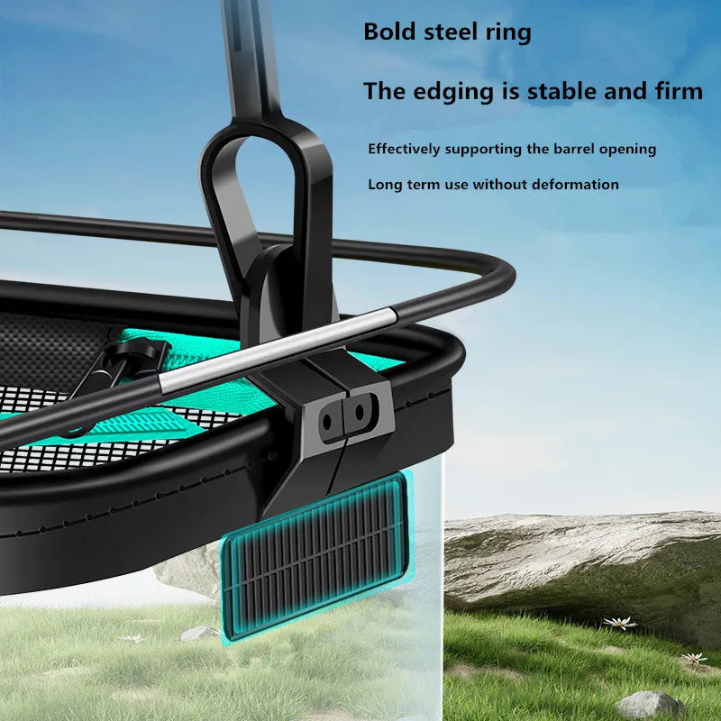Foldable Live Fish Bucket-2