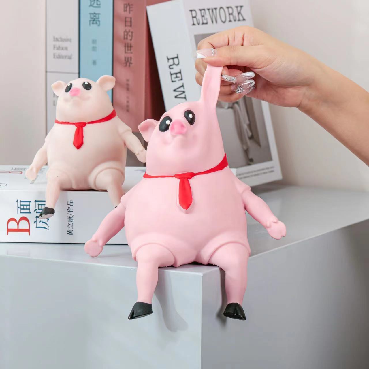 Piggy Squeeze Toys Pigs Antistress Toy Cute Squeeze Animals Lovely Piggy Doll Stress Relief Toy Children Day For Kids Gift Gifts