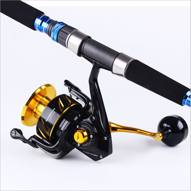 Metal Boat Fishing Wheel Spinning Trolling