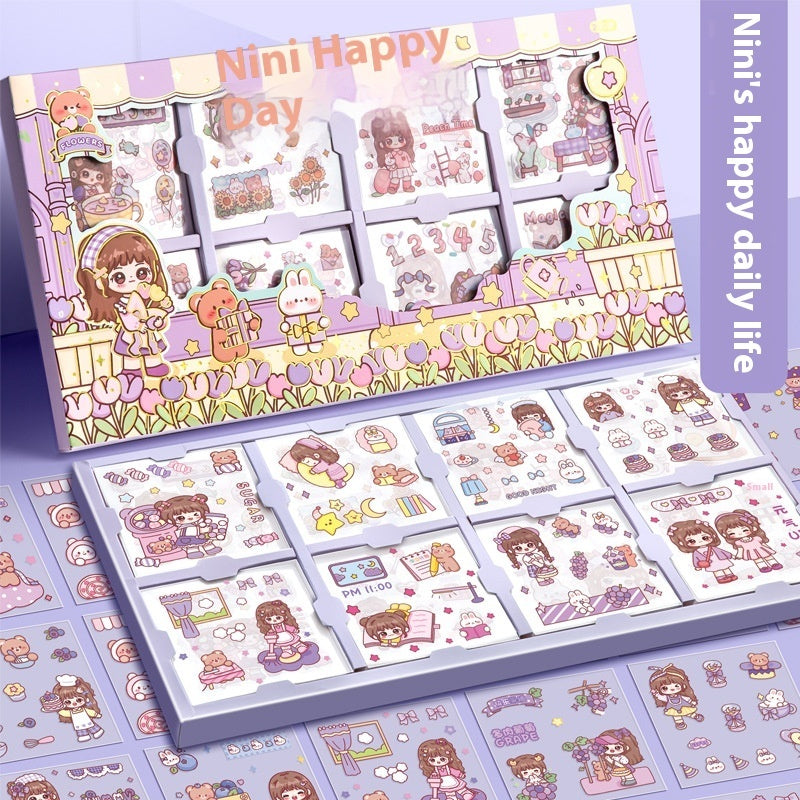 Sticker Goo Card Notebook Post Children's Stickers