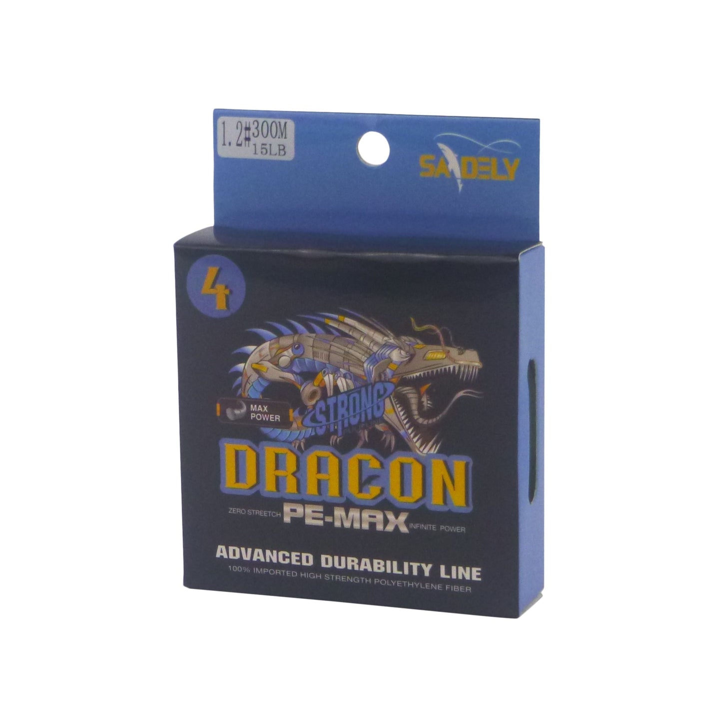 Samdely Dracon X4 Braid, Dark Green, #1.2, 15lb, 300Mtr-1
