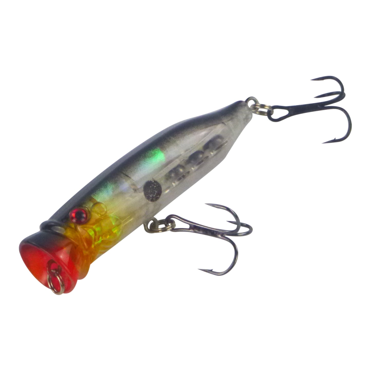 Toppu Mizzu P72 Popper, Bleeding Mullet, 72mm-0