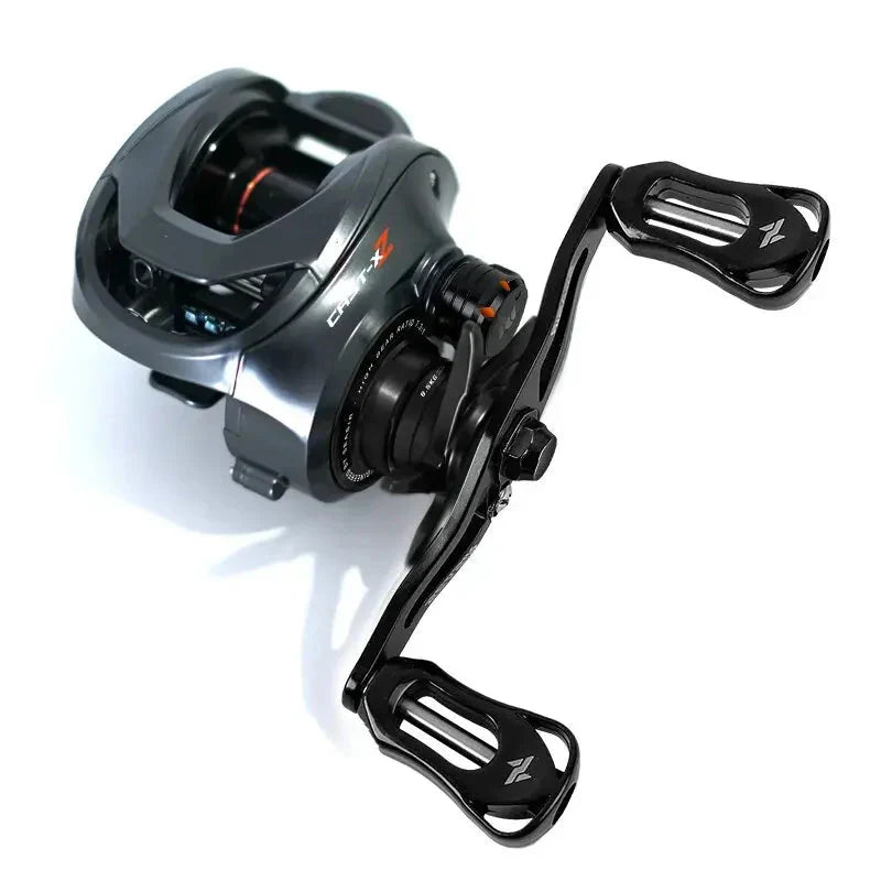 Baitcasting 9KG Drag Reel Dual Bearing System Right Hand Black-0