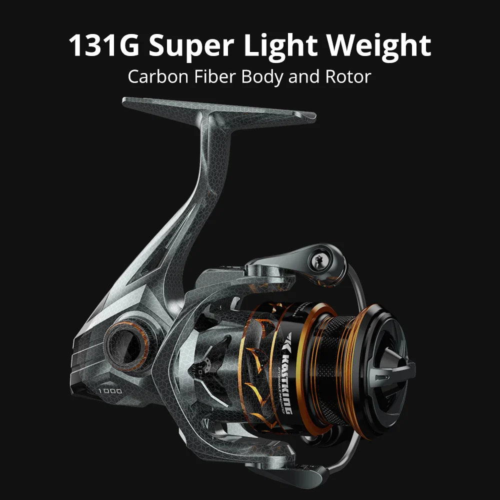 Spinning Fishing Reel 1000 Series Pre-Loading Reel Silver-2