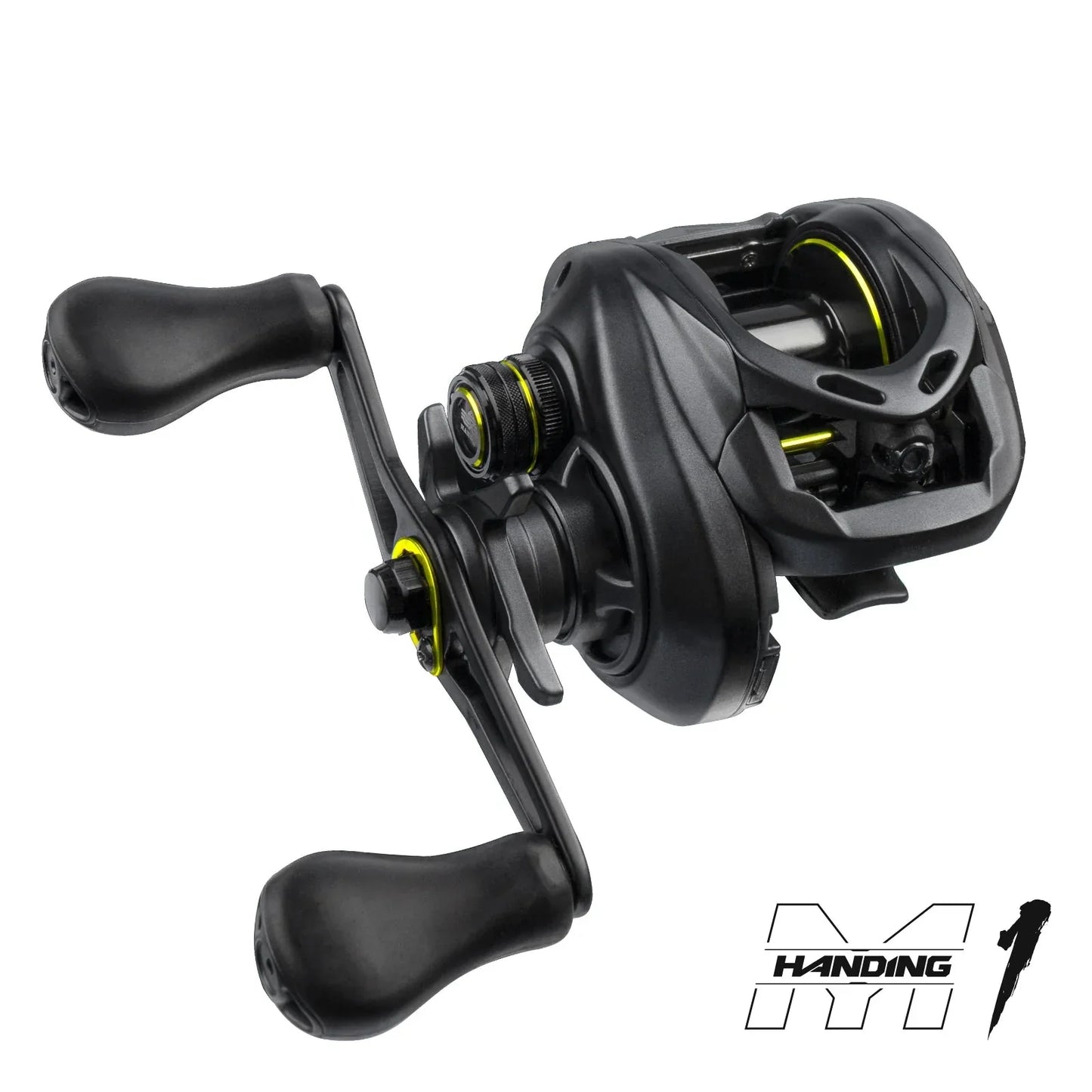 M1 Baitcast Fishing Reel 8KG Drag Right Hand Black-1