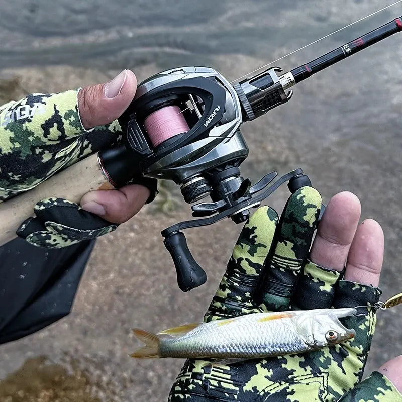 Bait Finesse Reel 3D Magnetic Braking Right Hand Black-4