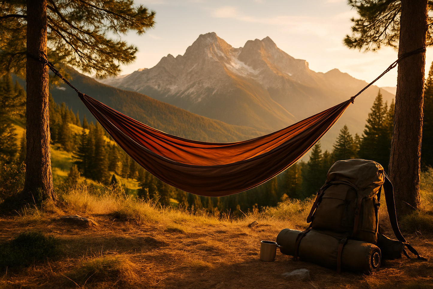Lightweight Camping Hammock