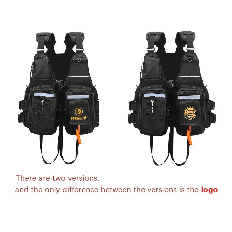 High Buoyancy Adult Life Jacket Black-3