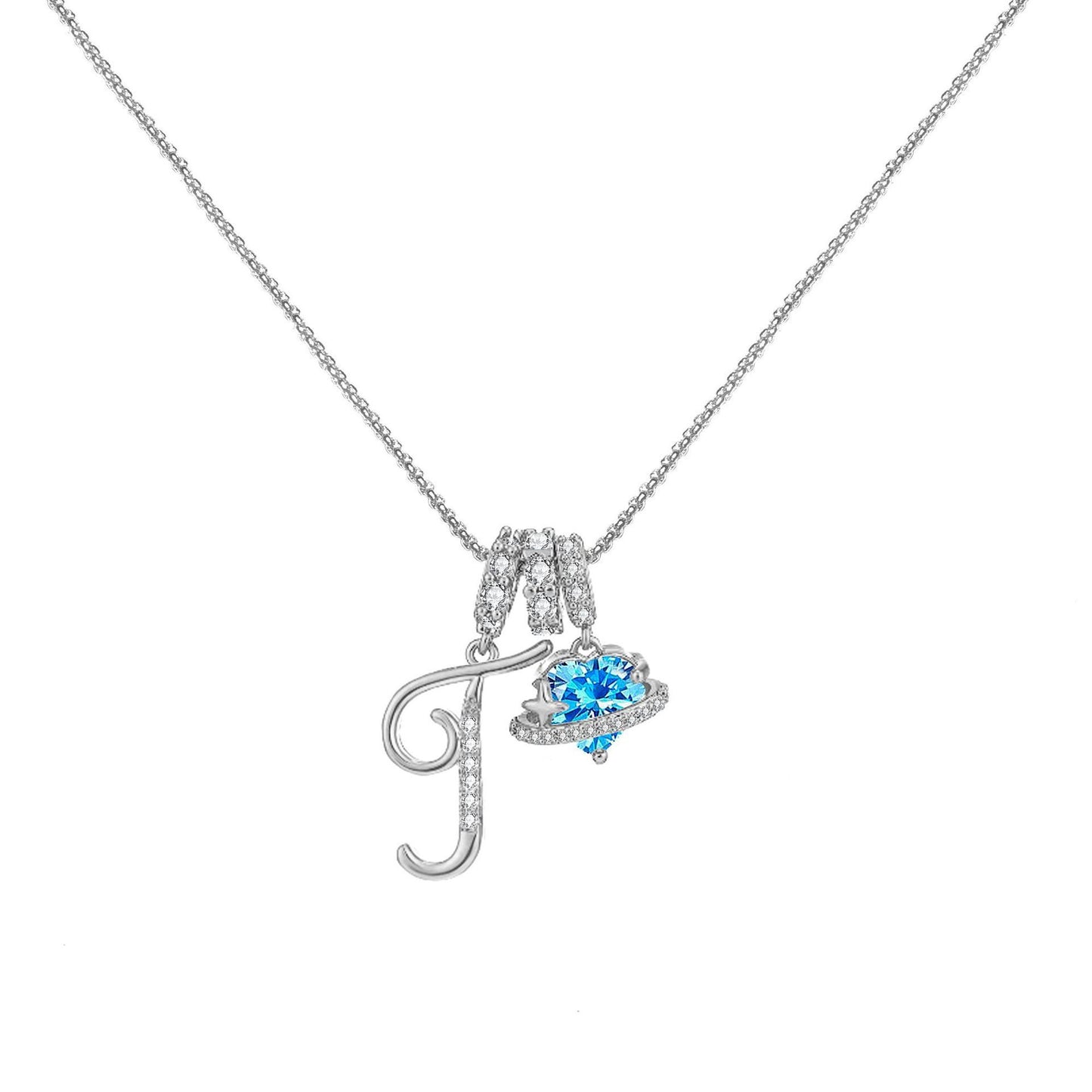 Dopamine 26 English Letter Necklace Copper