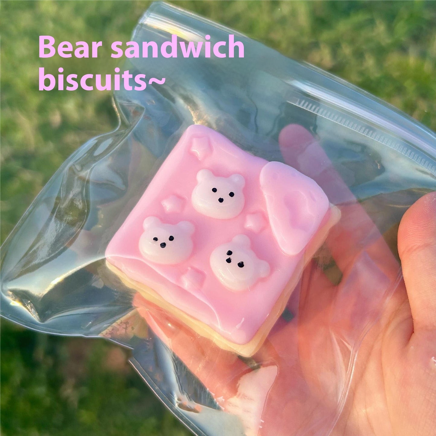 Dopamine Rainbow Kitten Cheese Squeezing Toy Silicone Slow Rebound Decompression