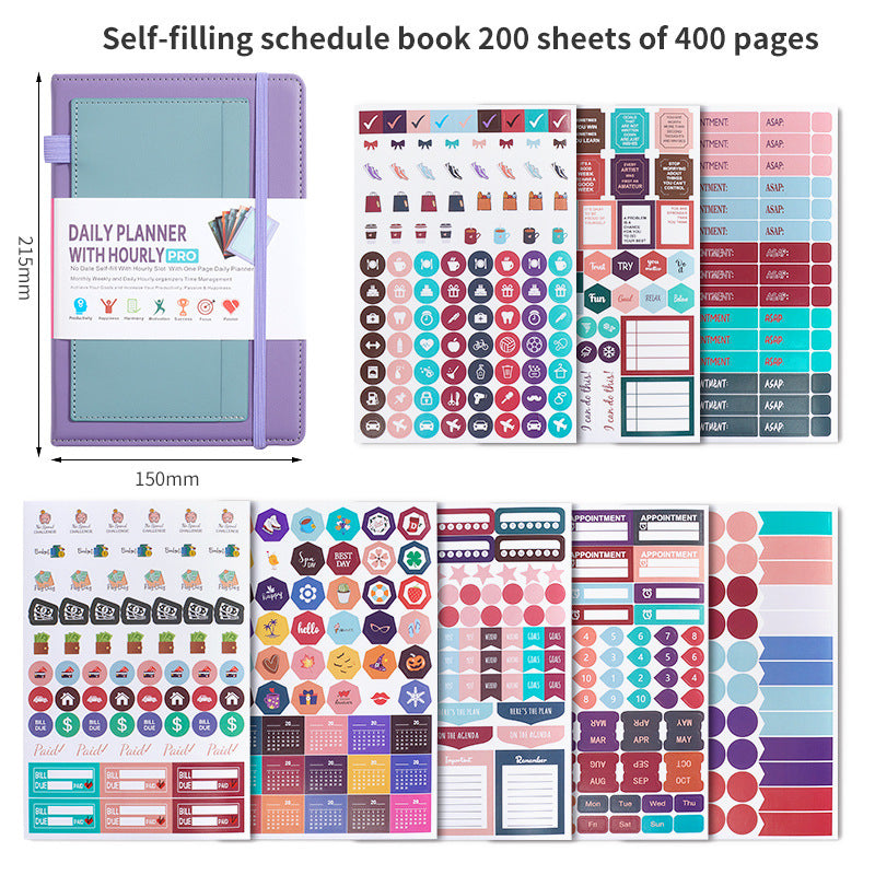 Notebook Self-filled No Date Strap