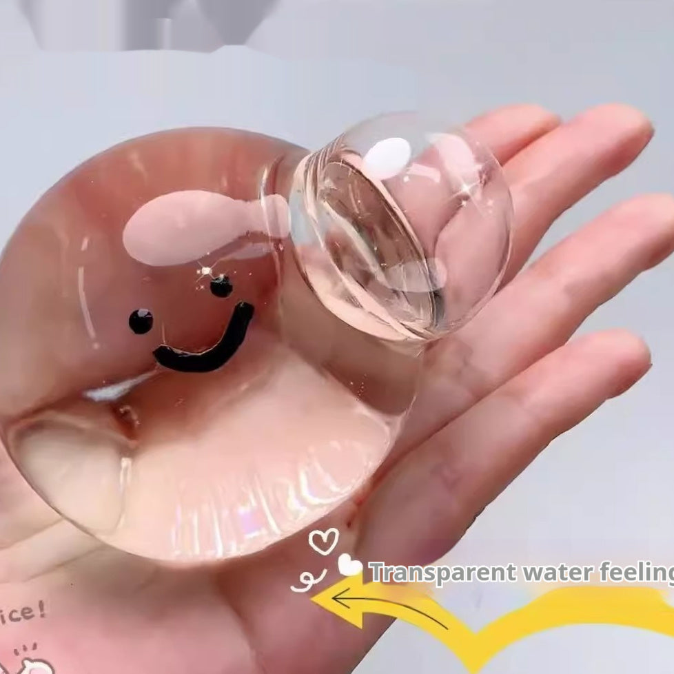 Dopamine Rainbow Kitten Cheese Squeezing Toy Silicone Slow Rebound Decompression