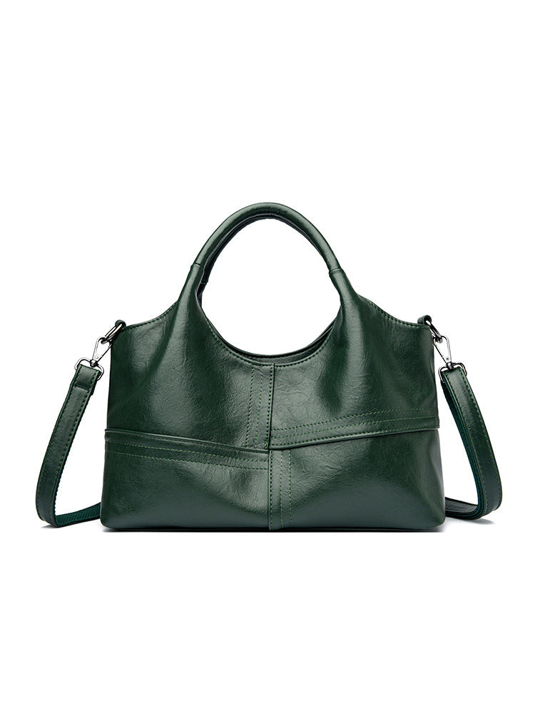 Soft Leather Handbag Women's Lightweight And Large Capacity Crossbody Bag