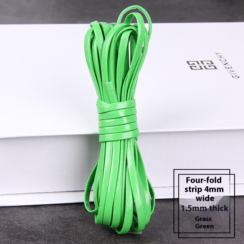 PU Four-layer Layering Soft Leather Woven Leather String