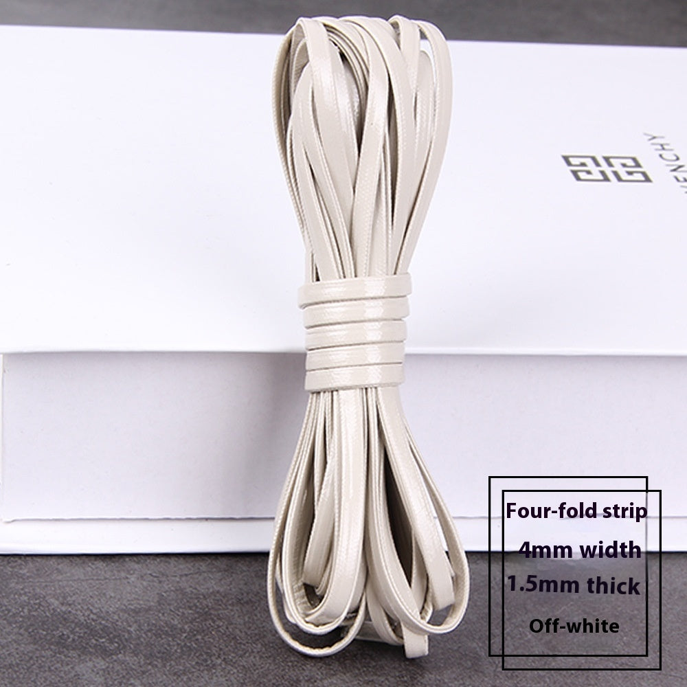 PU Four-layer Layering Soft Leather Woven Leather String