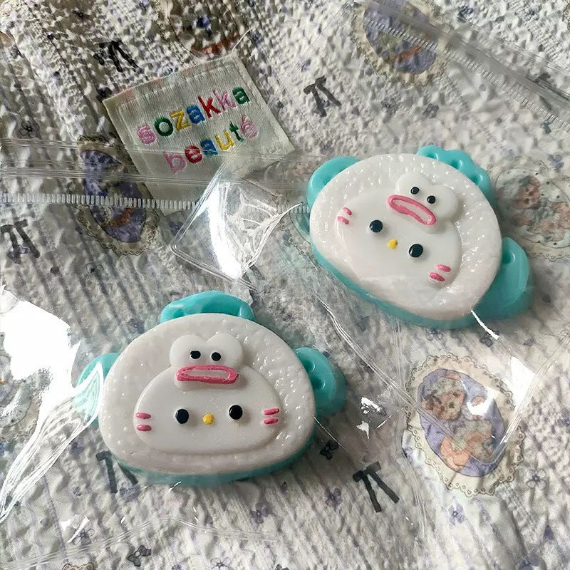 Dopamine Rainbow Kitten Cheese Squeezing Toy Silicone Slow Rebound Decompression