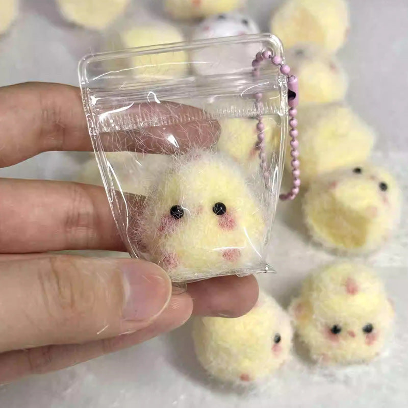 Dopamine Rainbow Kitten Cheese Squeezing Toy Silicone Slow Rebound Decompression