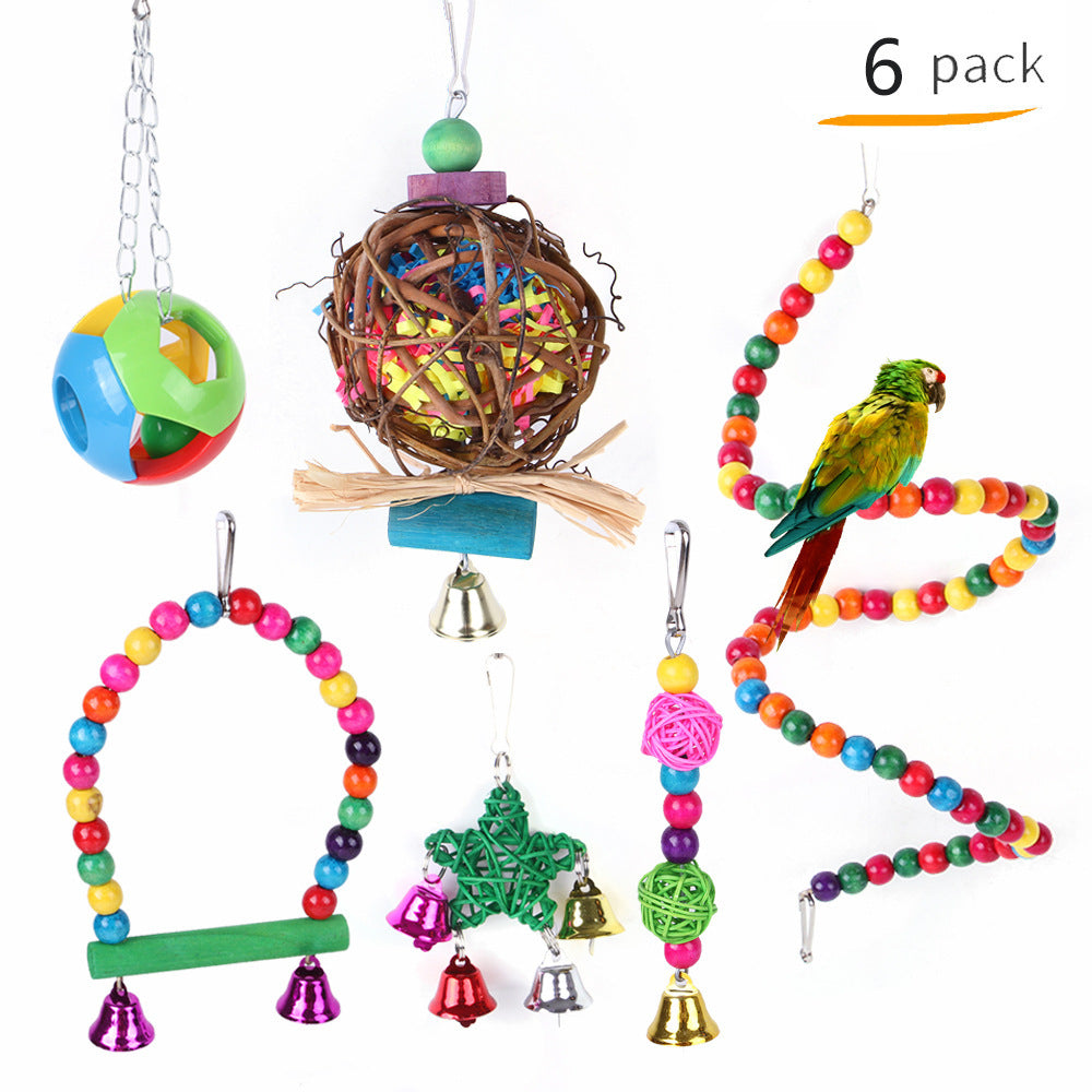 Fashion Personalized New Pet Birds Toys Suit