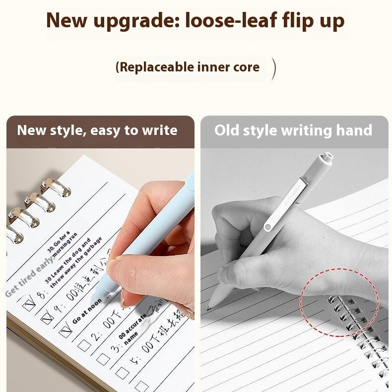 A7 Small Notebook Flip-up Portable Journal Book Pocket Simple Notepad