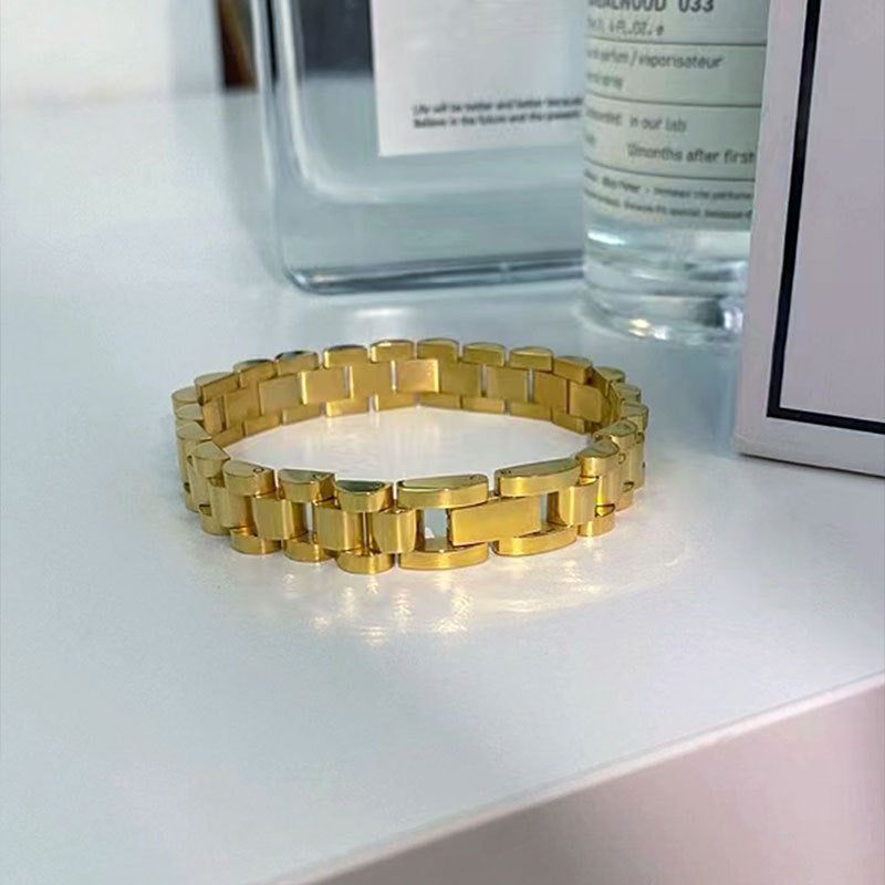 Stainless Steel Watch Band Bracelet For Men And Women