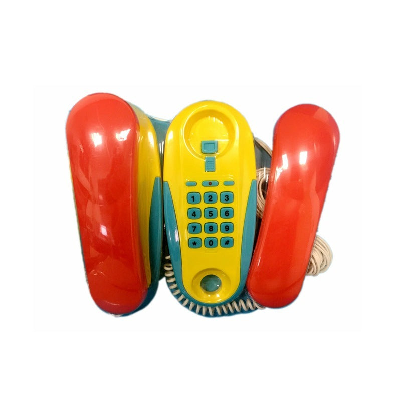 Intercom Phone Toy Children's Simulation Telephone Play House Toy Children's Walkie-talkie A Pair Of Real Calls