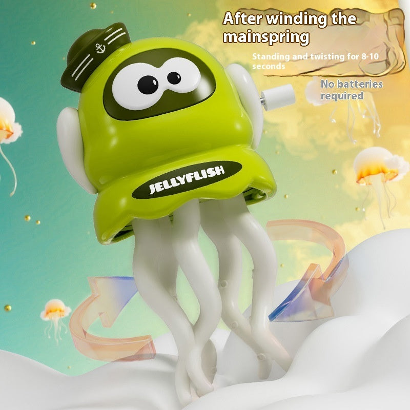 Magic Clockwork Dancing Octopus Dance Twist Wind-up Toy Yi