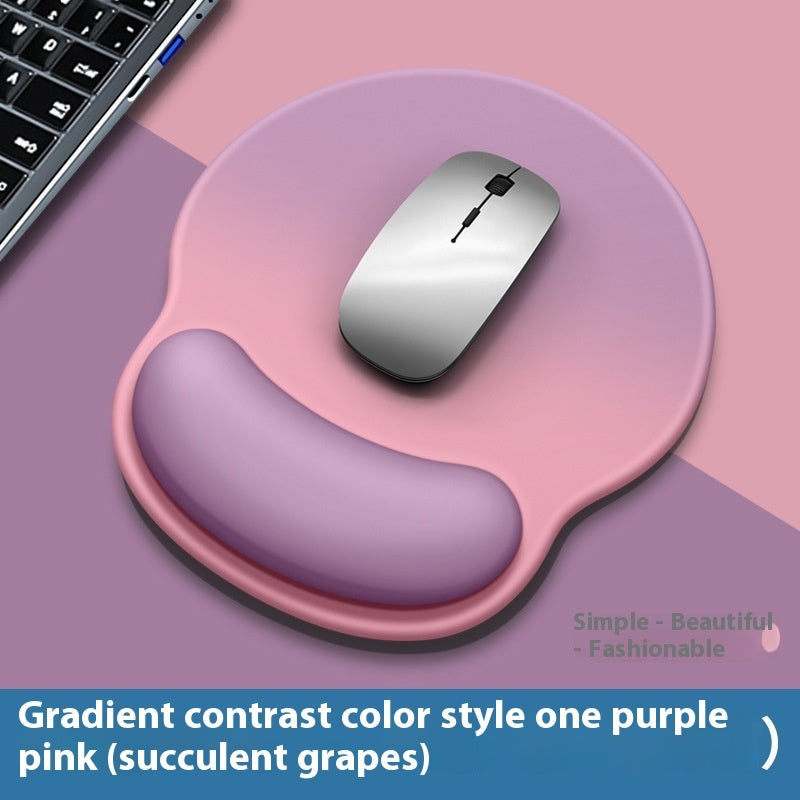 Gradient Girl Wristband Silicone Mouse Mat