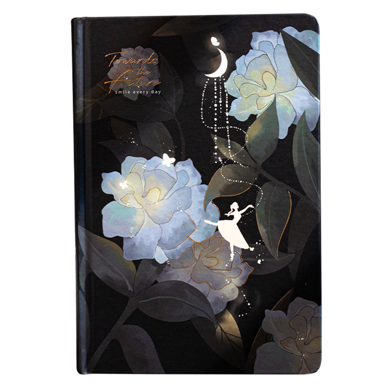 Color Illustration Inside P Age Notebook Luminous Cover Diary Book Journal A5 Scrapbook Cute Student Gift