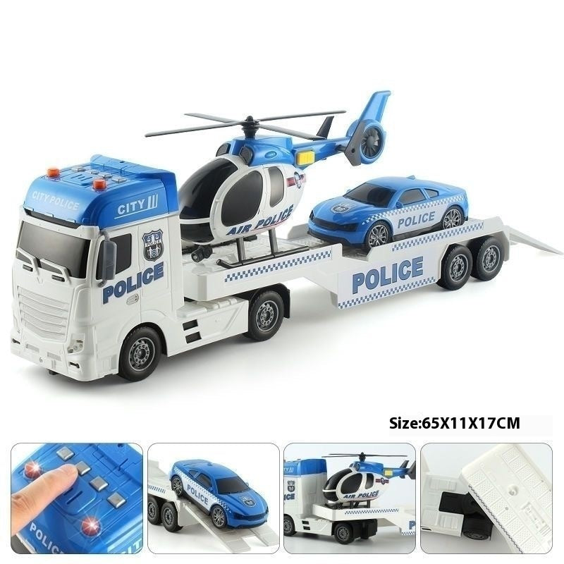 Oversized Military Vehicle Children's Toy Vehicle Tank Transport Vehicle Engineering Vehicle