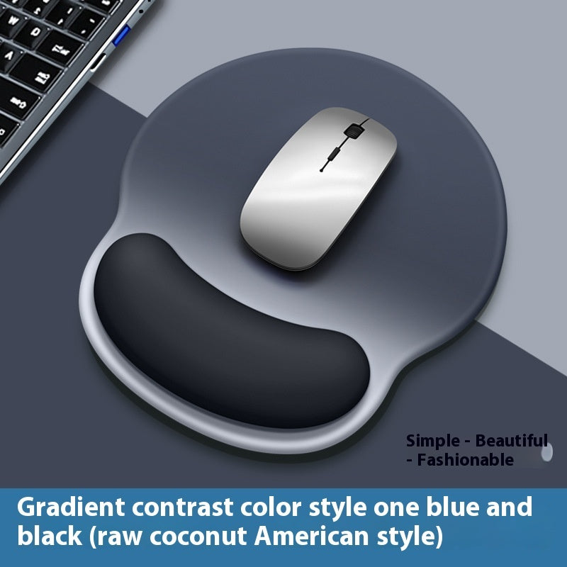 Gradient Girl Wristband Silicone Mouse Mat