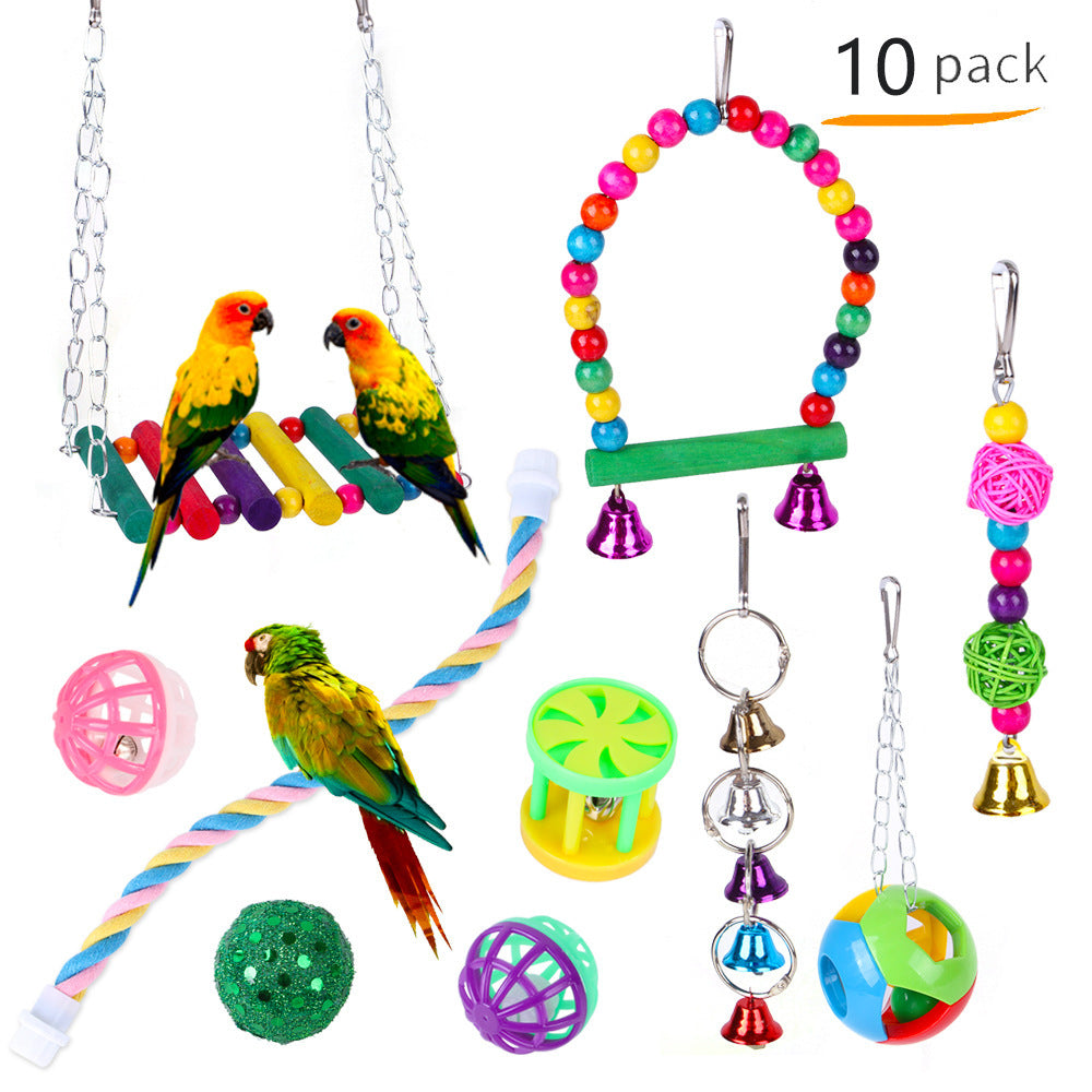 Fashion Personalized New Pet Birds Toys Suit