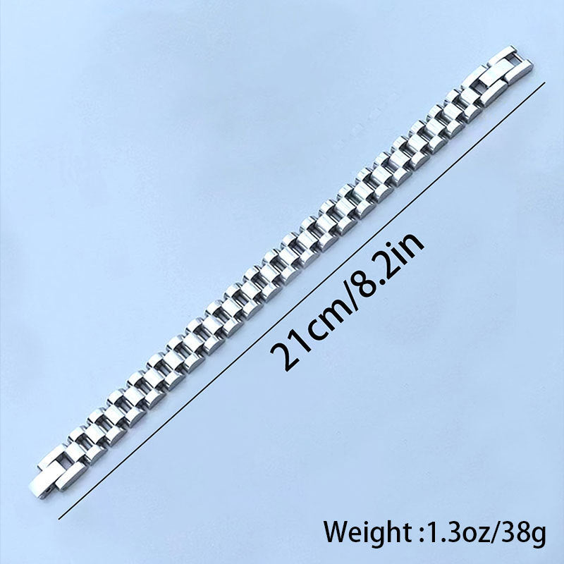 Stainless Steel Watch Band Bracelet For Men And Women