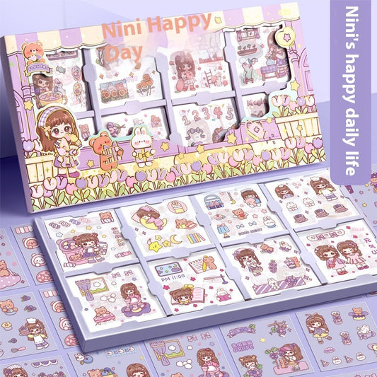 Sticker Goo Card Notebook Post Children's Stickers