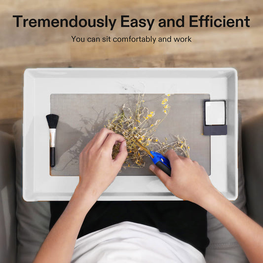 Garden Special Shallow Cut Flower Plate Pollen  Tray