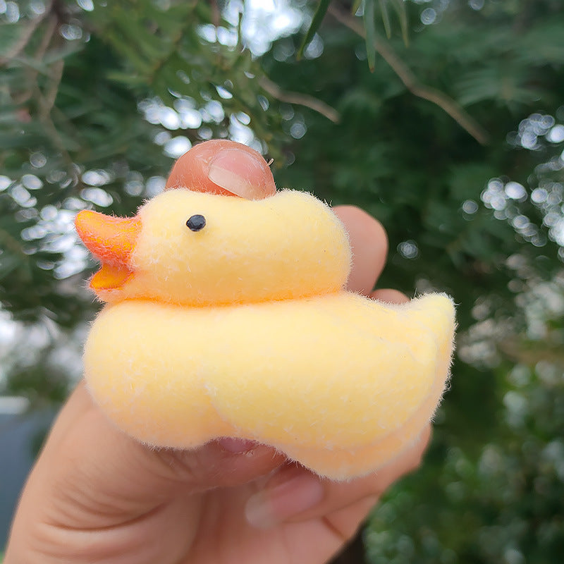 Dopamine Rainbow Kitten Cheese Squeezing Toy Silicone Slow Rebound Decompression