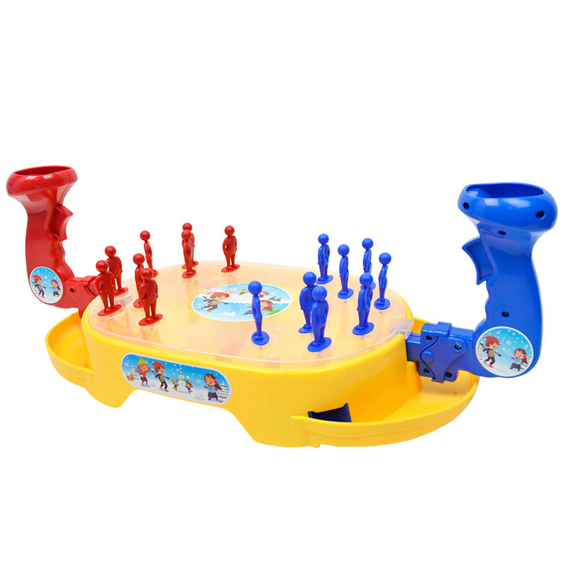 Parent-child interactive snowman toy