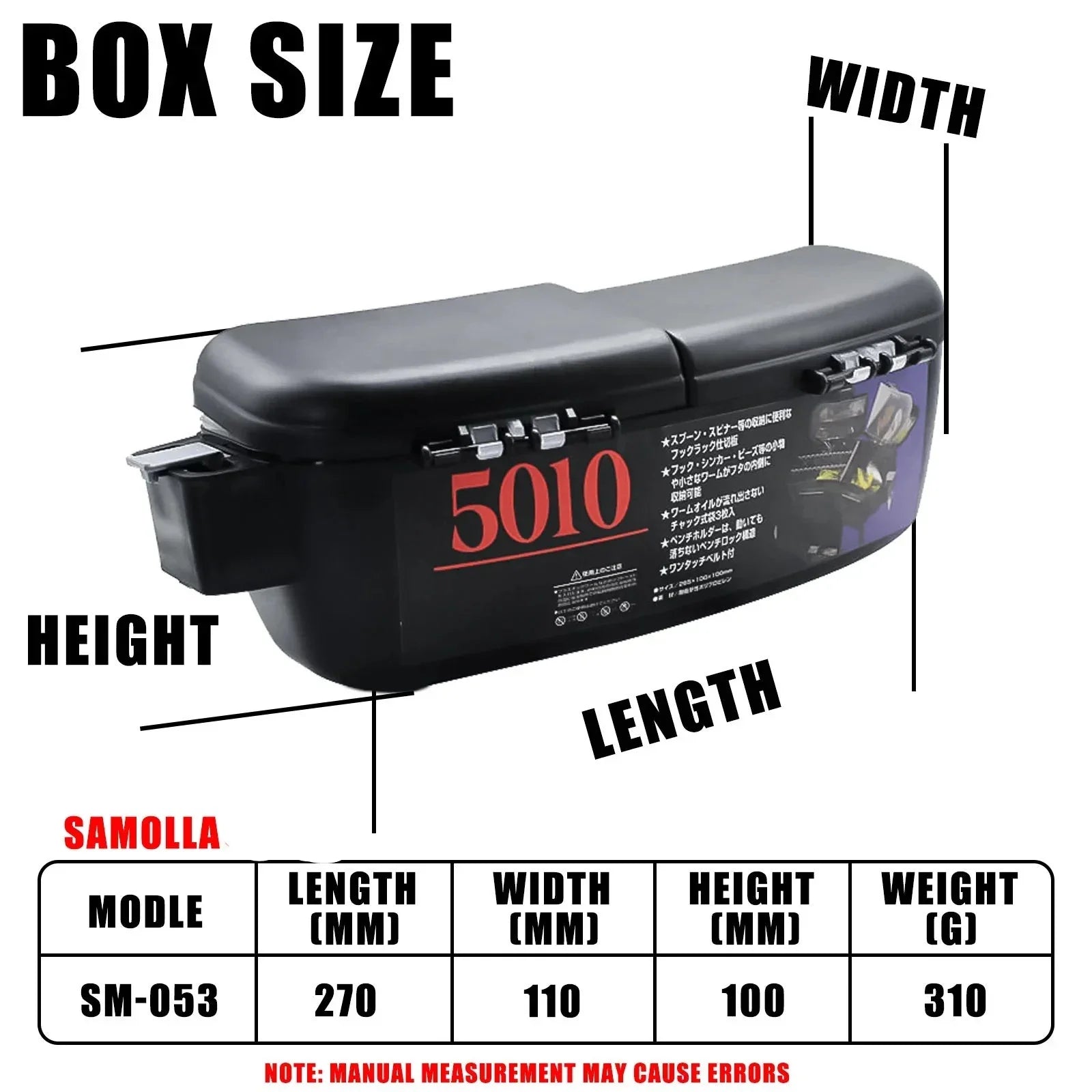 Multifunctional Pocket Lure Box-1