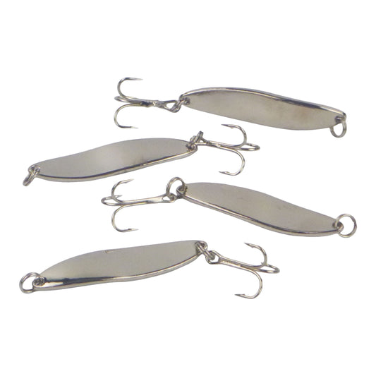Finesse Chrome Kaster Spoon, 7 Grams, 4 pack-0