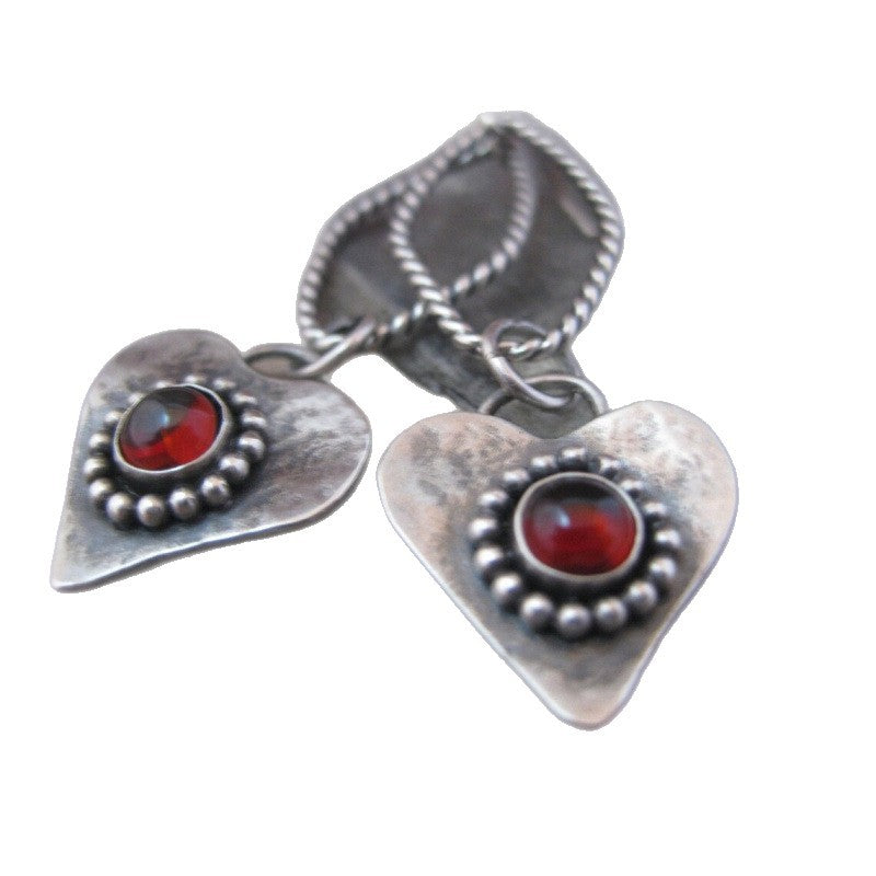 Europe And America Creative E-commerce Heart-shaped Retro Female Earrings