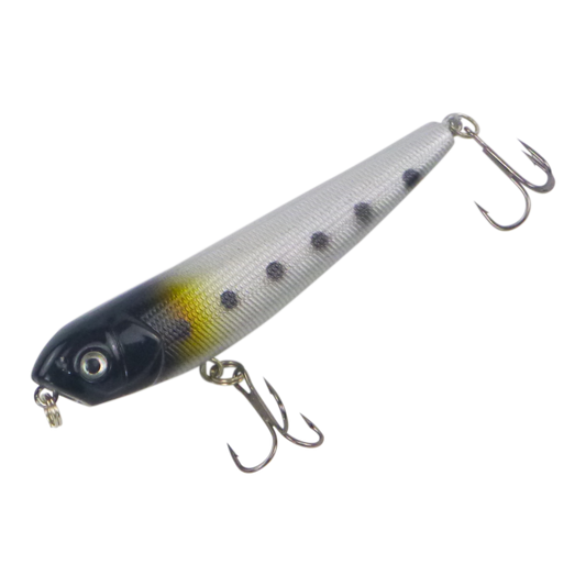 Toppu Mizzu Walking Dog, 85mm, Spotted Minnow-0