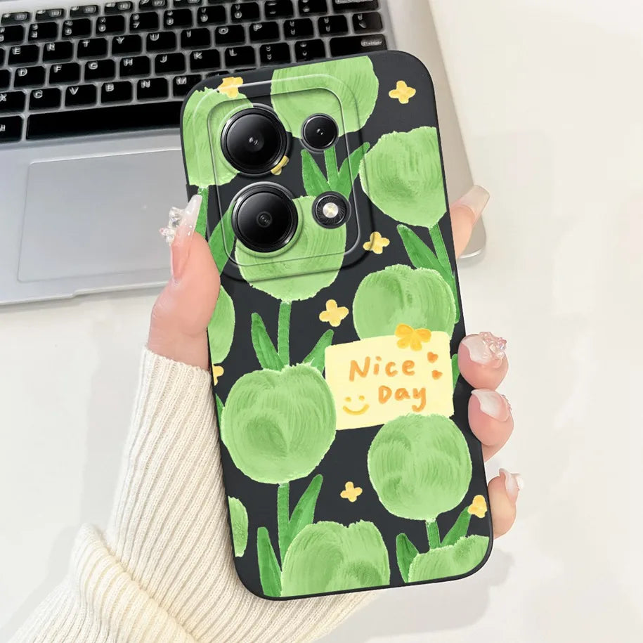 For Xiaomi Poco M6 Pro 4G Case 2024 Cute Rabbit Panda Shockproof Silicone Soft Matte Phone Cases For Xiomi Poco M6 Pro 4G Fundas
