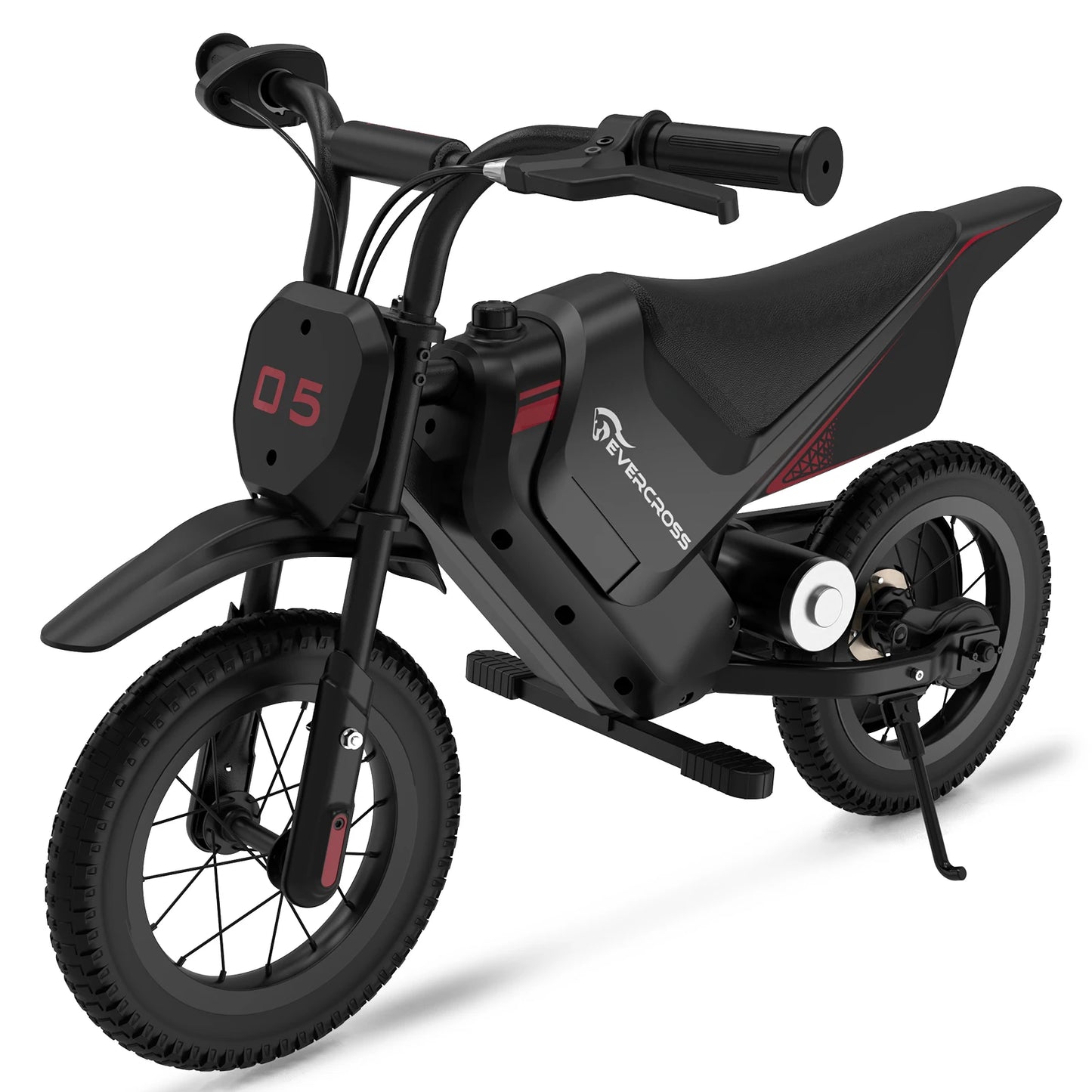 EVERCROSS PLUS Electric Dirt Bike for Kids, 150W, Adjustable Speed 8/16 km/h, Up to 10 km Range, 12-Inch Motocross for Kids 3-12