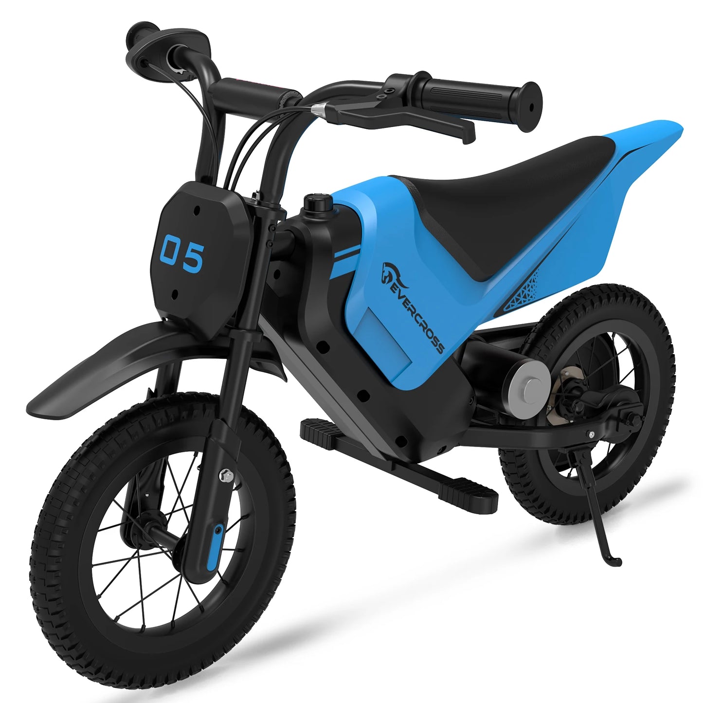 EVERCROSS PLUS Electric Dirt Bike for Kids, 150W, Adjustable Speed 8/16 km/h, Up to 10 km Range, 12-Inch Motocross for Kids 3-12