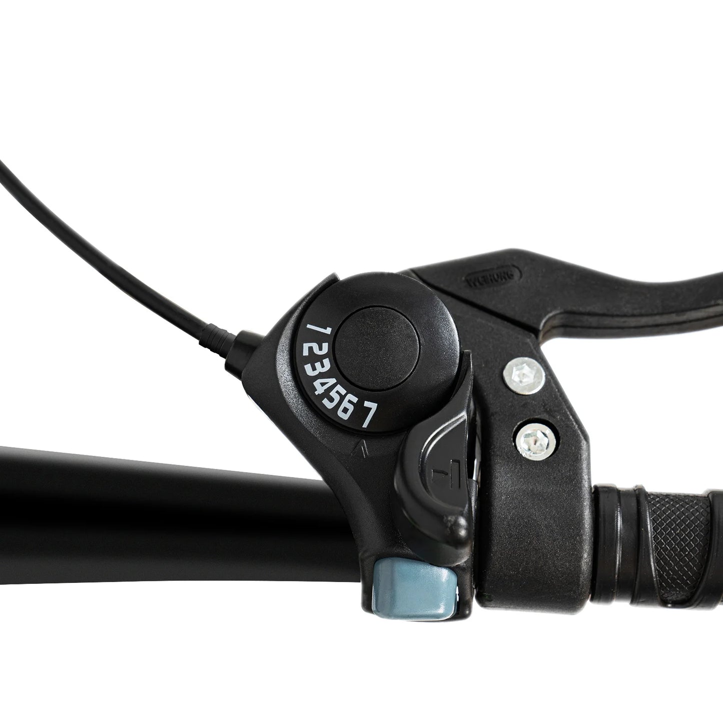 20 Inch Mountain Bike 7 Speed Gears, Adjustable Seat Kids' Bike with Mudguards Kettle Holder Kettle for Boys Girls 8-13 years