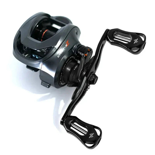 Baitcasting 9KG Drag Reel Dual Bearing System Right Hand Black-0