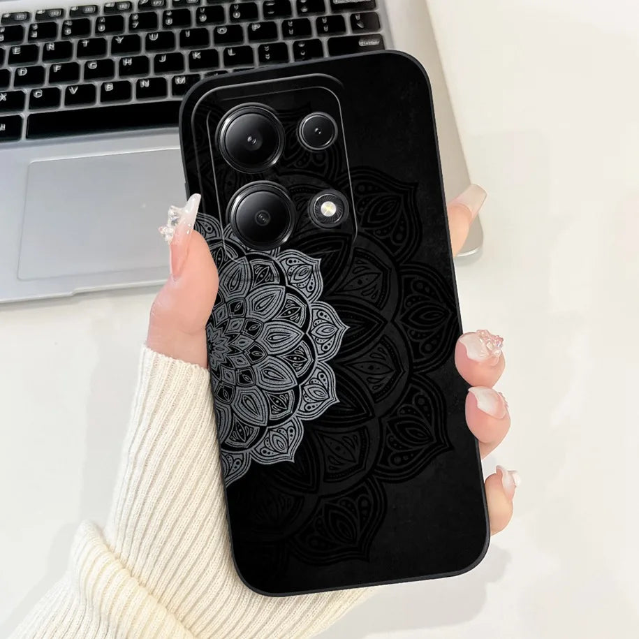 For Xiaomi Poco M6 Pro 4G Case 2024 Cute Rabbit Panda Shockproof Silicone Soft Matte Phone Cases For Xiomi Poco M6 Pro 4G Fundas