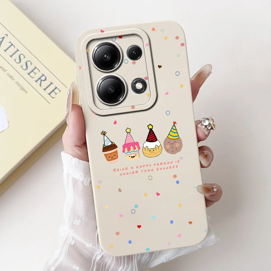 For Xiaomi Poco M6 Pro 4G Case 2024 Cute Rabbit Panda Shockproof Silicone Soft Matte Phone Cases For Xiomi Poco M6 Pro 4G Fundas