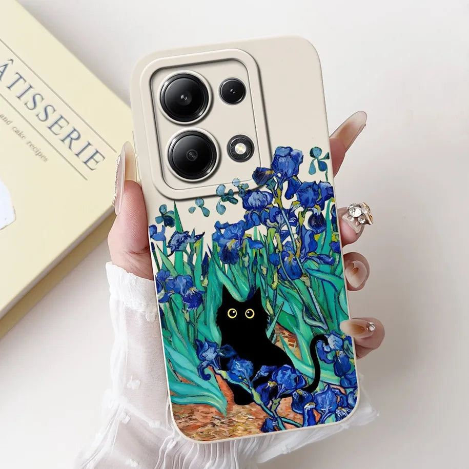 For Xiaomi Poco M6 Pro 4G Case 2024 Cute Rabbit Panda Shockproof Silicone Soft Matte Phone Cases For Xiomi Poco M6 Pro 4G Fundas